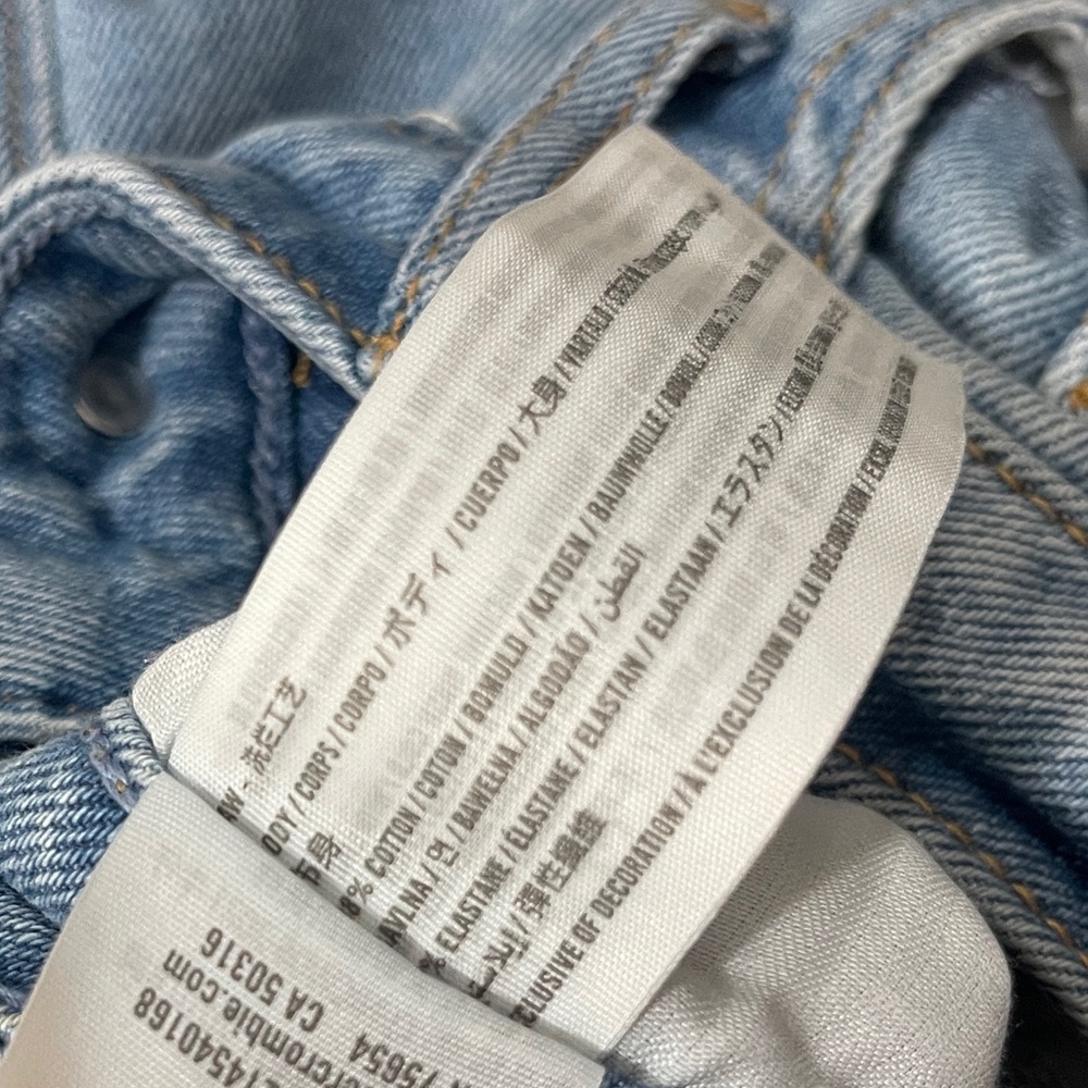 Hollister Womens Jeans Size 3 Blue Ultra High-Rise Vintage Straight Denim - Picture 7 of 10